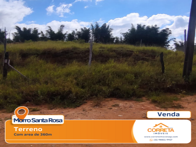 Terreno para Venda Morro Santa Rosa Além Paraíba