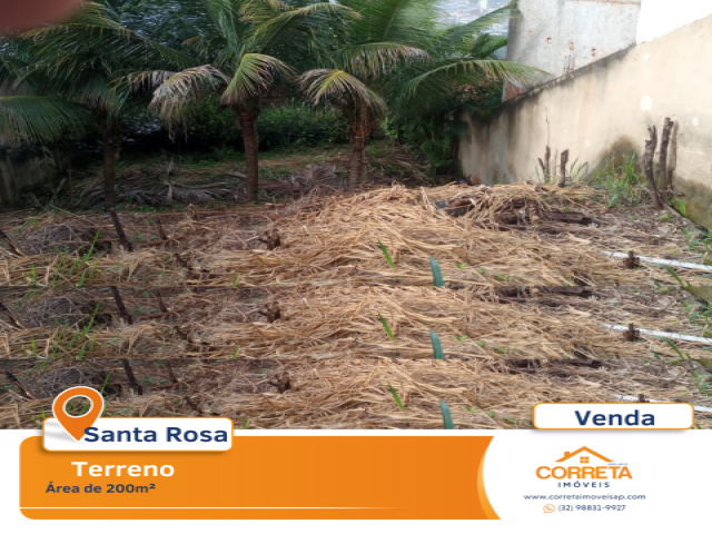 Terreno para Venda Santa Rosa Além Paraíba