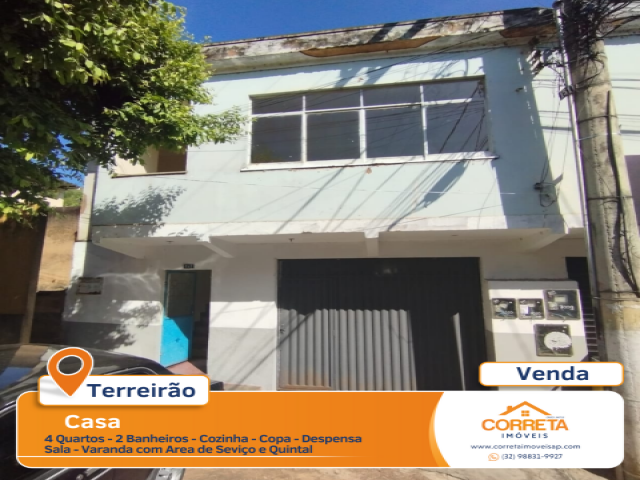 Casa para Venda Terreirão Além Paraíba