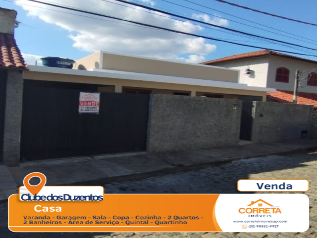 Casa para Venda Clube dos Duzentos 