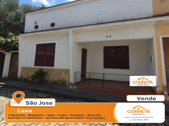 Casa para Venda São José Além Paraíba